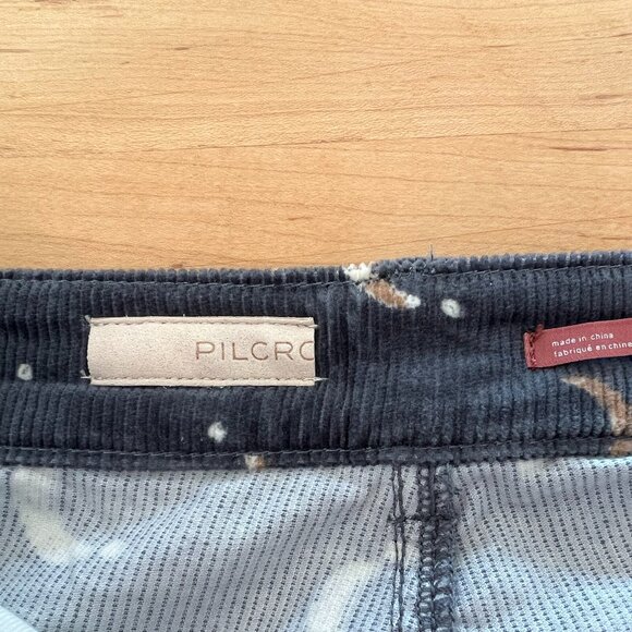 Anthropologie Pilcro "The Icon"Corduroy Moon Print Flares – Celestial & Chic! 🌙 - Picture 7 of 8